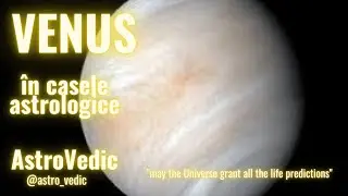 The Effects and Role of VENUS in the 12 astrological houses #VENUS in the 12 houses #Vedic Astrology