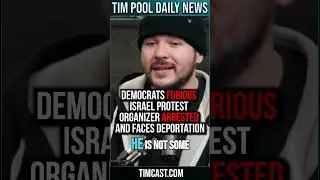Democrats FURIOUS Israel Protest Organizer was ARRESTED and Faces Deportation #shorts