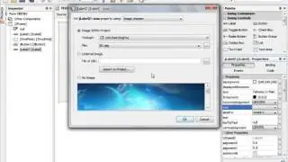 How to set a background image for a JFrame using Jlabel