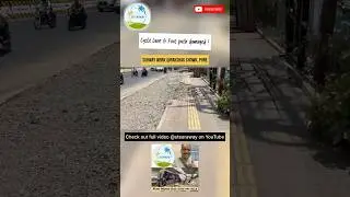 #pcmc #accident #steeraway #roadwork #pune #punemunicipalcorporation #publicreaction
