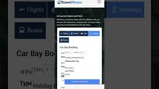 Travel Booking System -B2B, B2C, Corporate &Tour Booking Travel Portal  with Multiple API Integrated