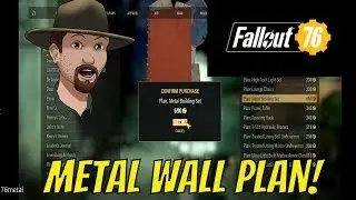 Fallout 76- Where to find Metal Wall Building Plans!