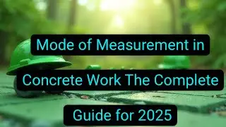 Mode Of Measurement In Concrete Work The Complete Guide For 2025 #rabin1965