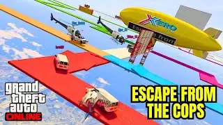 Last Team Standing Escape from the COPS #gta5 #gta5online #gtav #lts #cops #lastteamstanding #escape