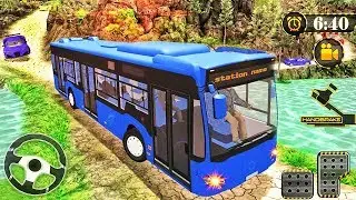 Uphill Offroad Coach Bus Driving Simulator - Best Android GamePlay