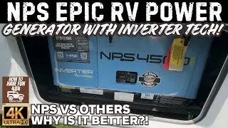 NPS Generator with Inverter Technology for Boondocking