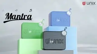 UNIX Mantra &ndash; Mini Speaker, Mighty Sound! Pocket Dynamo Unleashed!