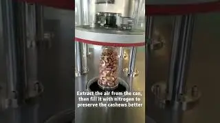 How to keep nuts in plastic cans better? | Manual vacuum nitrogen filling can sealer for nuts