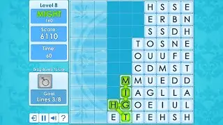 Classic Word Wipe - Gameplay
