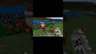 Spawn Christmas tree in minecraft 😱 #minecraft #pt