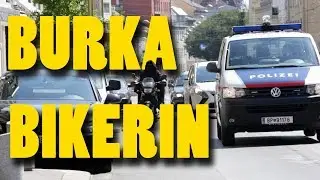 Die Burka Bikerin!