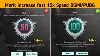 10x Speed 🤩 || Insufficient Merit. Unable to start the match || Full - Explain Problem solve bgmi