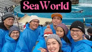SeaWorld San Diego with family