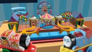Big Team Race &ndash; Thomas and Friends Minis Gameplay