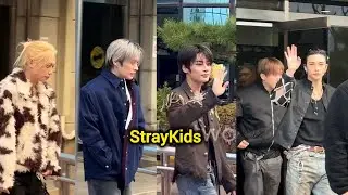 StrayKids Leaving Music Bank After 