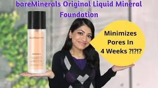 bareMinerals Original Liquid Mineral Foundation Review | The Sassy Way