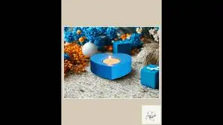 Heart Tealight Holder Romantic Candle Decoration Light Bedroom Nightstand Decor Accent Table Cent...
