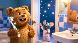 Teddy Bear&rsquo;s Tooth Brush Song | Brush Your Teeth Song for Kids | Nursery Rhymes & Songs for Children