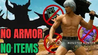 Can You Beat Monster Hunter Wilds with NO Armor or Items?