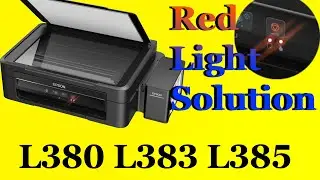 Epson L380 L383 L385 L485 Resetter - 100% Fix Red Light Blinking