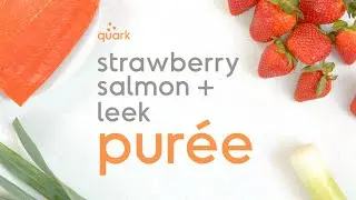Salmon, Strawberry and Leek Pur&eacute;e | Quark