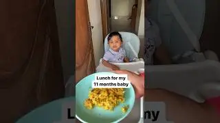 Egg Rice for 11 Months Baby #shorts