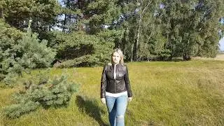 85333 Dam skinnjacka Klassisk kort modell.(Monica)