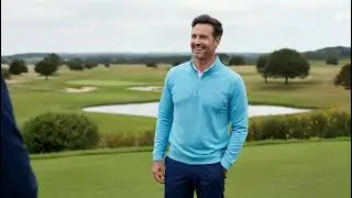 Peter Millar Mens Perth Melange Performance 1/4 Zip Golf Stretch Sweater