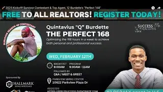 RISE UP IN REAL ESTATE LIVESTREAM (PRE-RECORDED)!!
