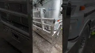 Truck Polishing | Bull Bar Shines Like Mirror #polishing #trucks #metalpolishing #automobile