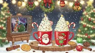 Vintage Christmas Cocoa Radio (1940s Sleep Ambience)