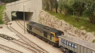 OO Gauge DEMU Kit built Yeoman PTA aggregate wagons - Whatley.
