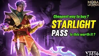Is Mlbb Starlight Pass worth it ? | Cheapest way to buy Starlight Pass in MOBA LEGENDS 5V5