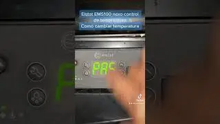 Como regular temperatura a control ELSTA EMS100 nexo de Coke o Pepsi