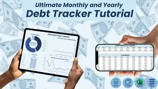 Ultimate Monthly and Yearly Debt Tracker Tutorial