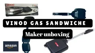 Gas Grill Toaster Sandwich Maker / Amazon Haul /amazon Gas Grill Toaster Unboxing / amazon shopping