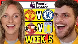PREMIER LEAGUE WEEK 5 PREDICTIONS