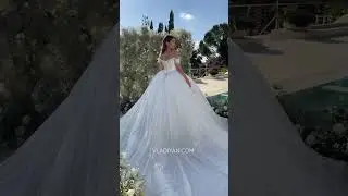 Sparkle ball gown SP2363 by Vladiyan Royal✨ #vladiyan #weddingdress #bride #bridallook