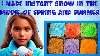 I Made Instant Snow In The Middle Of Spring and Summer