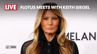 LIVE: Melania Trump meets with Keith Siegel