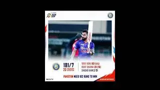 india vs pakistan pakistan need 182 runs against India 💪🇮🇳🇮🇳🎉🎉💥🎊💐💐#asiacup2022 #shorts #aus #cricket