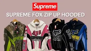 Supreme Fox Racing Zip Up Hooded Sweatshirt FW25 Week 9 - Review
