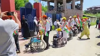 Zaiba Aapa institute of inclusive education Bijbehara Kashmir organised special independence day ent