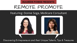 Remote Promote Welcomes, Donne Soga, Medicare Advantage Supplement Consultant!