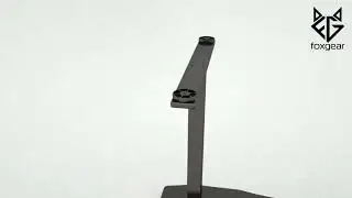 Стол для компьютера FoxGear FG IE 47B Инструкция по сборке