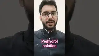 JEE MAINS Rank Booster ll Perhydrol solution ll #just_chemistry #jeemains2025 #chemistry