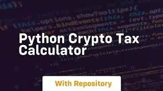 python crypto tax calculator