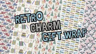 Retro Charm Gift Wrap | Easy Gift Wrapping Ideas with Vintage Style & Nostalgic Flair | HPG