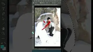 How to Select and Move Object in photoshop 2022 | Content-aware #short