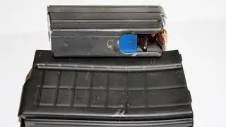How to window an AR15 magazine